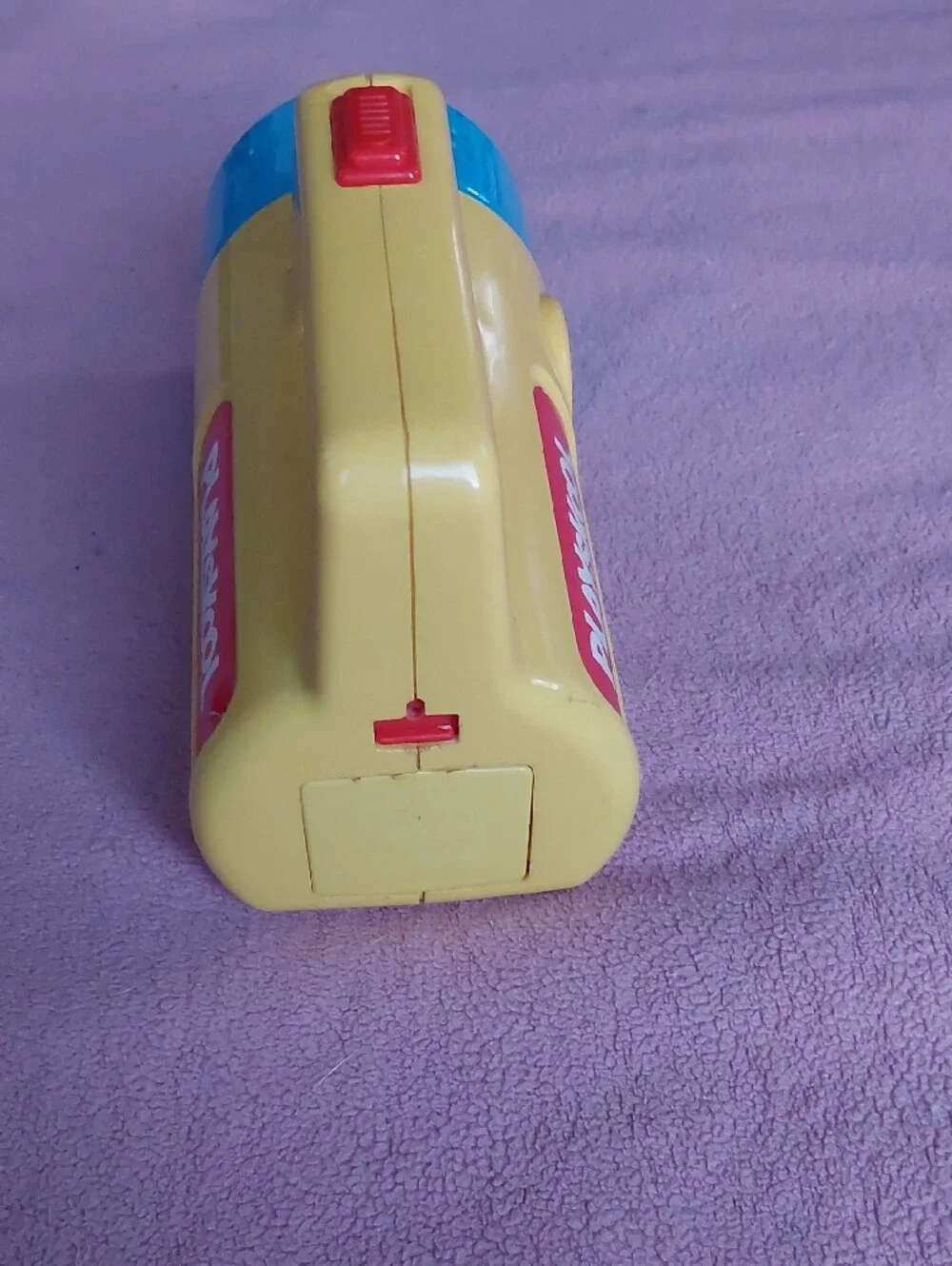 Playskool Vintage Yellow And Blue Kids Flashlight Toy